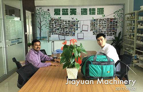 visite de clients indiens