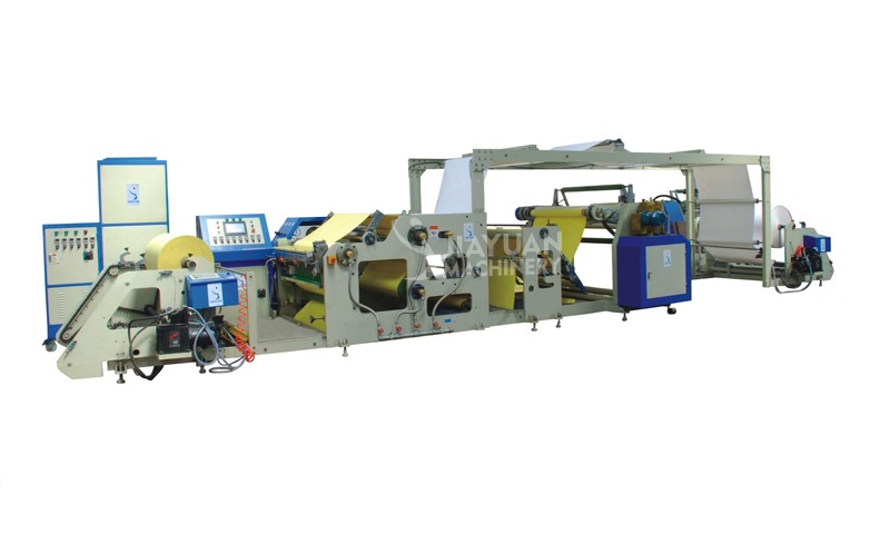 machine de revêtement adhésif thermofusible à grande vitesse