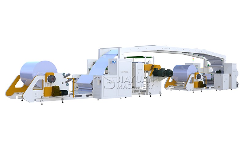 machine de revêtement adhésif thermofusible à grande vitesse