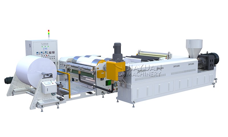 machine de revêtement par extrusion dadhésif thermofusible
