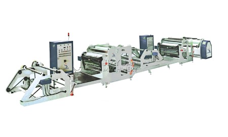 machine à revêtement adhésive à fonds chaud double face