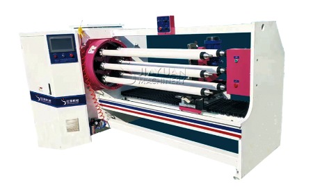 machine de découpe de ruban adhésif à six arbres